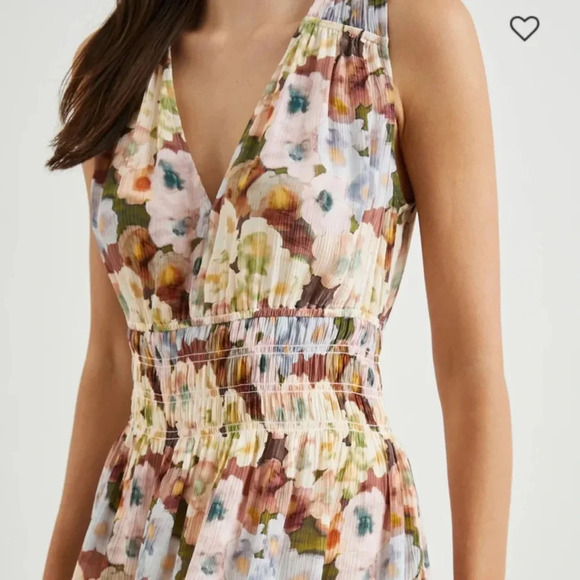 Rails Izzy Painted Floral Dress Size Small - Picture 2 of 14